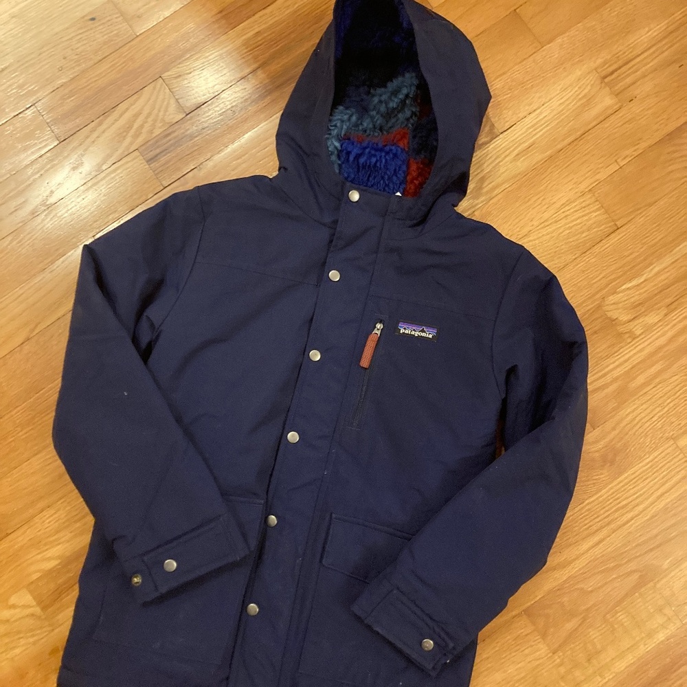 KId's Patagonia Fleece Lined Winter Jacket